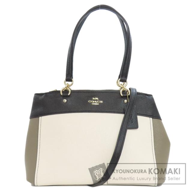 コーチ COACH F24549  2WAY  ハンドバッグ レザー レディース  中古