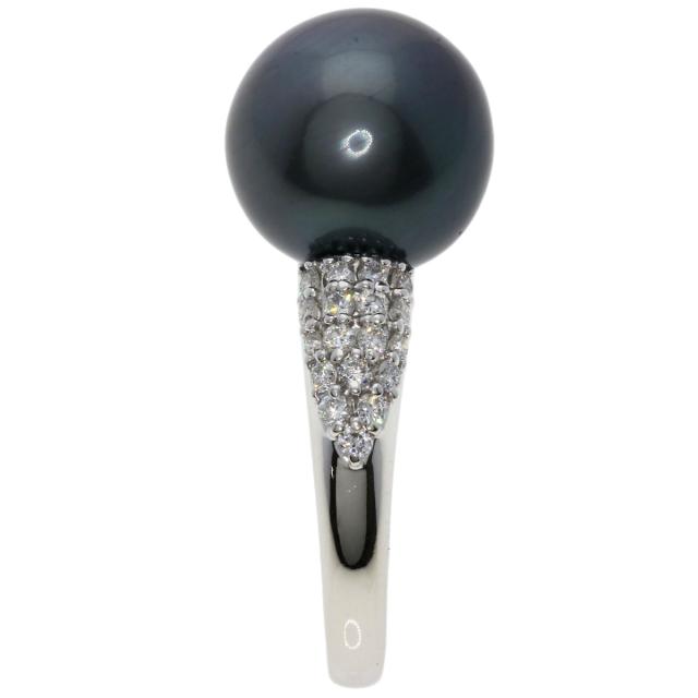 セレクトジュエリー SELECT JEWELRY ブラックパール 真珠 ダイヤモンド  