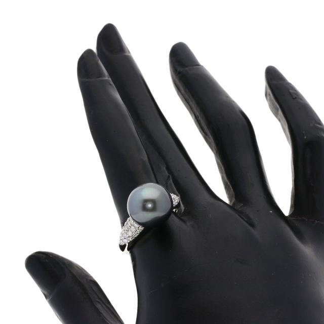 セレクトジュエリー SELECT JEWELRY ブラックパール 真珠 ダイヤモンド  