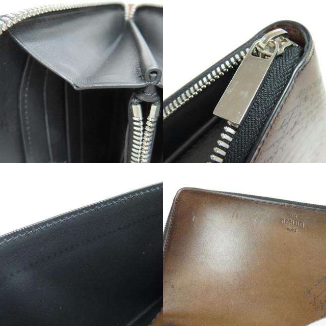 ベルルッティ Berluti  カリグラフィ  長財布（小銭入れあり） レザー メンズ  中古の通販は