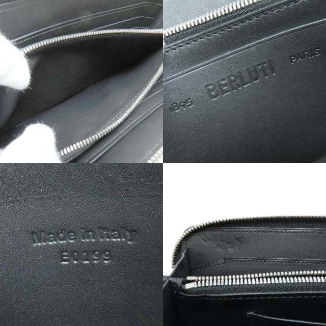 ベルルッティ Berluti  カリグラフィ  長財布（小銭入れあり） レザー メンズ  中古の通販は