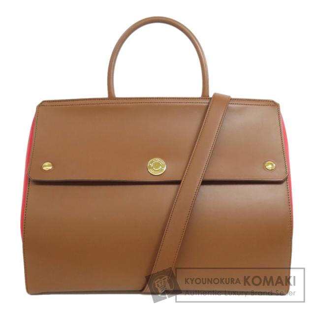 バーバリー BURBERRY  2WAY  ハンドバッグ レザー レディース  中古