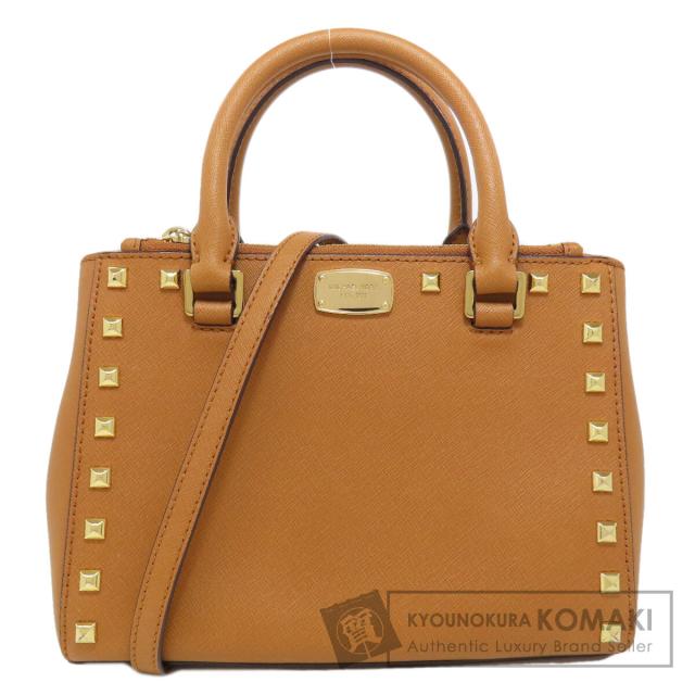 マイケルマイケルコース MICHAEL MICHAEL KORS  スタッズ 2WAY  ハンドバッグ レザー レディース  中古