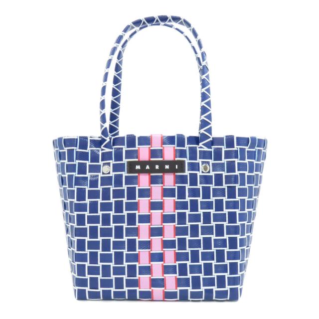 マルニ MARNI  ロゴ  ハンドバッグ ポリプロピレン レディース  中古