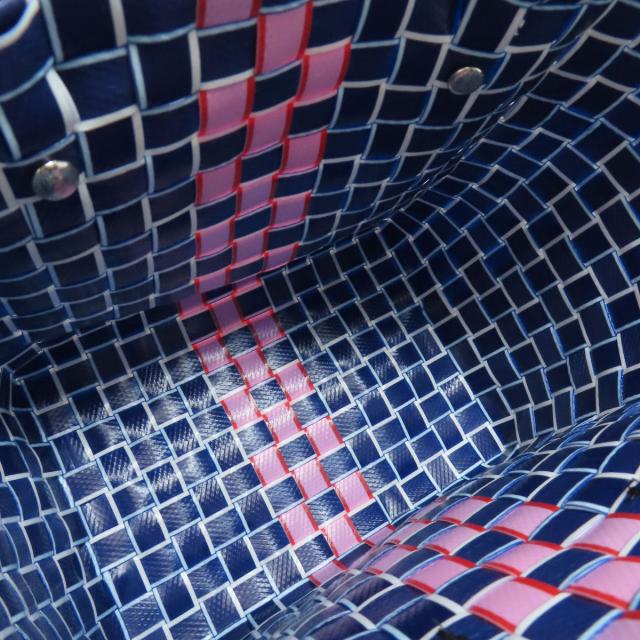 マルニ MARNI  ロゴ  ハンドバッグ ポリプロピレン レディース  中古