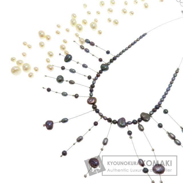 セレクトジュエリー SELECT JEWELRY  淡水パール 真珠 2点セット  ネックレス 金属製     中古