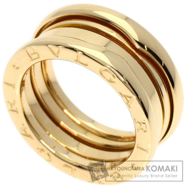 ブルガリ BVLGARI  B-zero1 ビーゼロ1 2バンド S #49  リング・指輪 K18イエローゴールド 中古の通販は