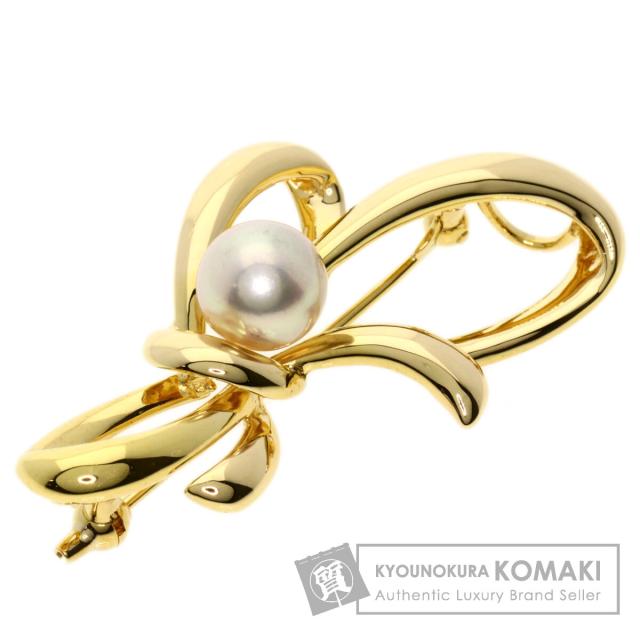 美品　TASAKI タサキ  アコヤパール　ブローチ  コサージュ　シルバー TASAKI - タサキ ブローチ グレーパール アコヤ真珠 5.6-7.6mm