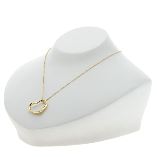 ティファニー TIFFANY&Co. オープンハート ネックレス K18