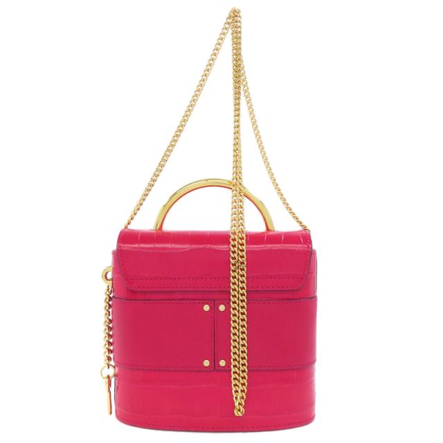 クロエ CHLOE アビーロック 2WAY ハンドバッグ レザー レディース 中古