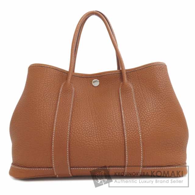 エルメス HERMES  ガーデンパーティTPM ゴールド シルバー金具  トートバッグ ネゴンダ 中古の通販は