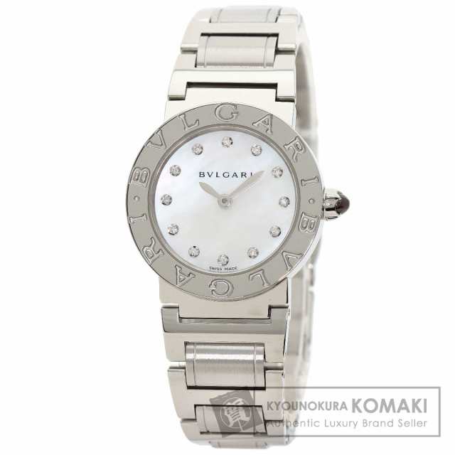 ブルガリ BVLGARI BBL26S  ブルガリブルガリ  腕時計 ステンレススチール SS   レディース  中古