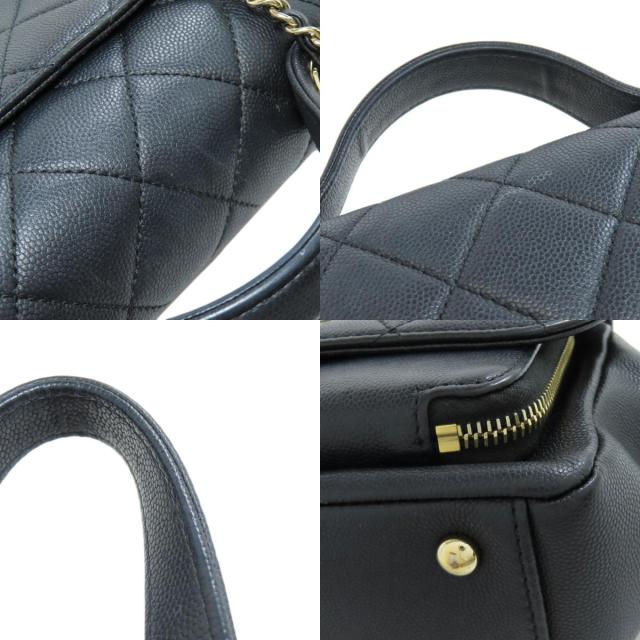 シャネル CHANEL  ビジネスアフィニティ 2WAY  ショルダーバッグ キャビアスキン レディース  中古の通販は