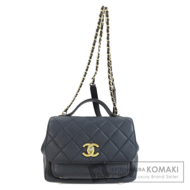 シャネル CHANEL  ビジネスアフィニティ 2WAY  ショルダーバッグ キャビアスキン レディース  中古の通販は