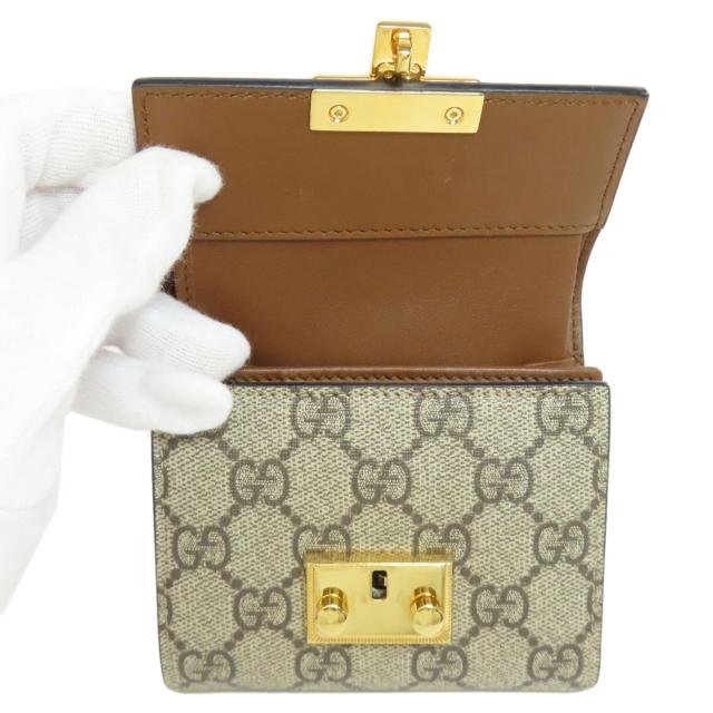 グッチ GUCCI 453155 GGスプリーム 二つ折り財布（小銭入れあり