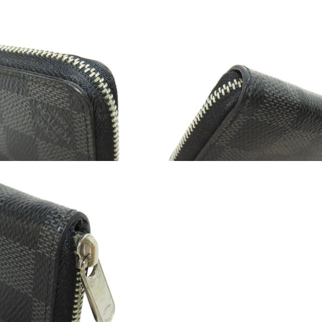 ルイヴィトン LOUIS VUITTON N63076 ジッピー・コインパース コインケース ダミエキャンバス 中古_9