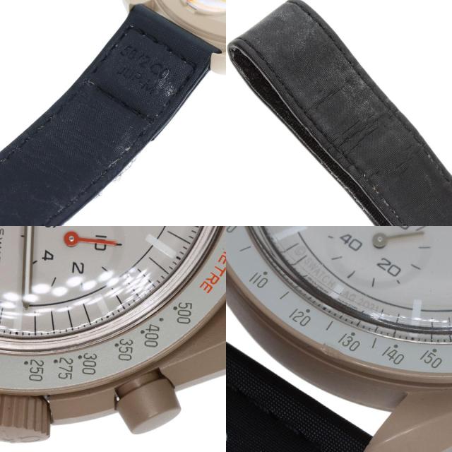 スウォッチ Swatch S033C100 MISSION TO JUPITER スピードマスター オメガ コラボ 腕時計 中古_7