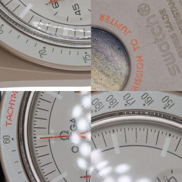 スウォッチ Swatch S033C100 MISSION TO JUPITER スピードマスター オメガ コラボ 腕時計 中古_8