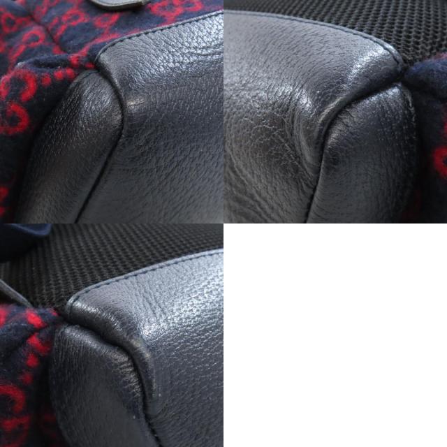 グッチ GUCCI 598184 GGウール リュック・デイパック ウール