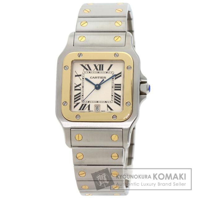 カルティエ CARTIER W20011C4  サントスガルベ LM  腕時計 ステンレススチール SSxK18YG   メンズ  中古の通販は