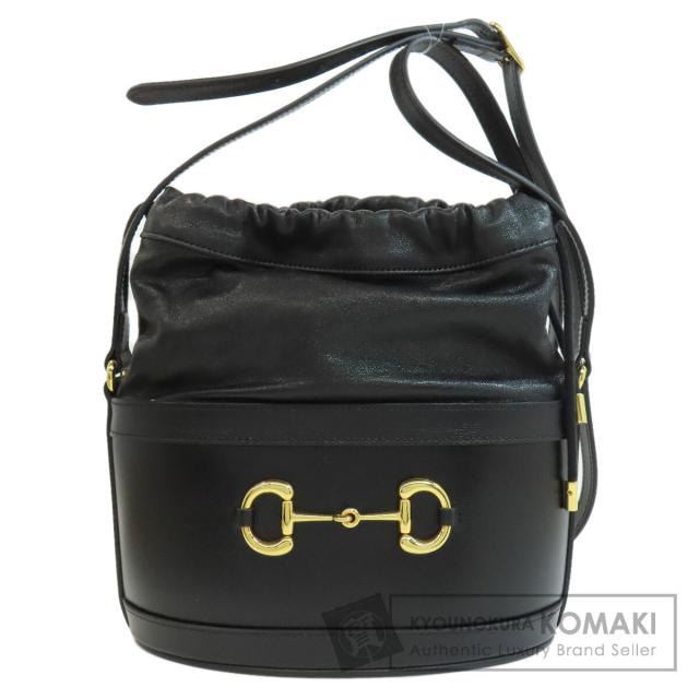 グッチ GUCCI 602118  ホースビット バケットバッグ ロングショルダー  ショルダーバッグ 中古