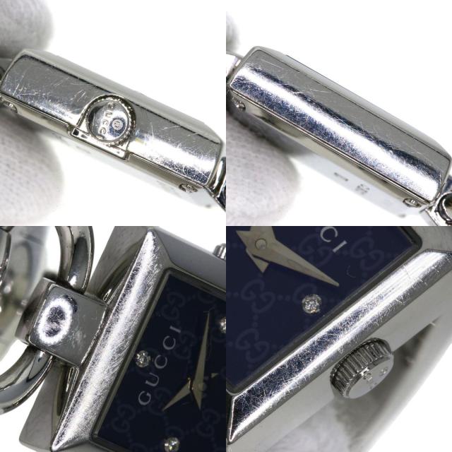 グッチ GUCCI 120 トルナヴォーニ 4Pダイヤモンド 腕時計 ステンレス