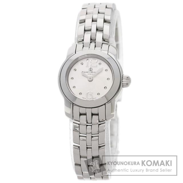 ボーム＆メルシェ Baume &amp; Mercier  ケープランド  腕時計 ステンレススチール SS   レディース  中古