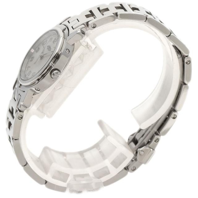 エルメス HERMES CL4.210  クリッパー ナクレ  腕時計 ステンレススチール SS   レディース  中古_2