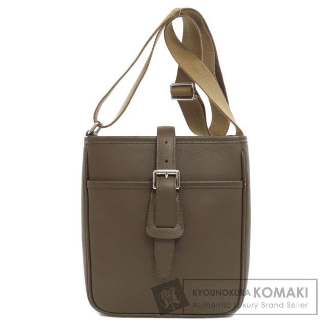 バーバリー BURBERRY  ロゴ  ショルダーバッグ レザー レディース  中古