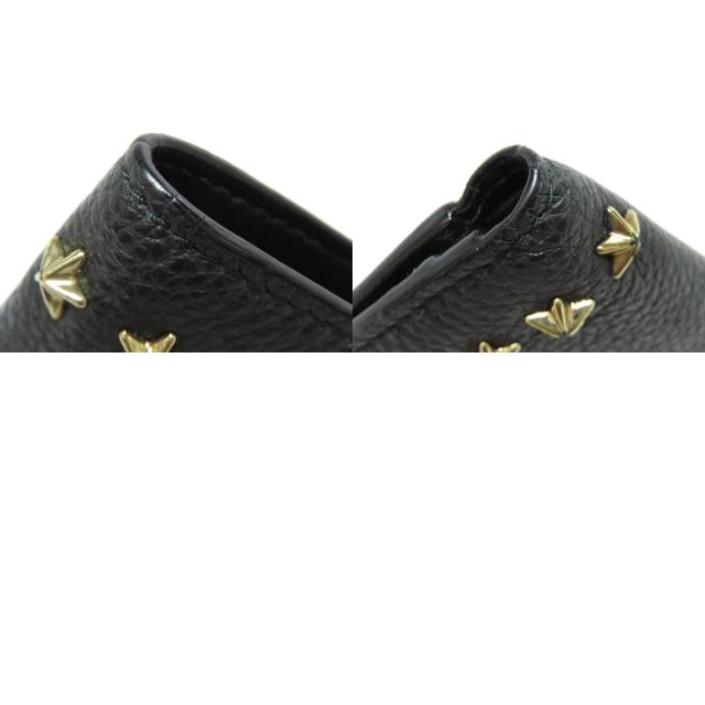 ジミーチュウ Jimmy Choo スターモチーフ 二つ折り財布（小銭入れあり） レザー 中古_9