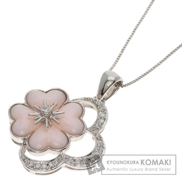 セレクトジュエリー SELECT JEWELRY シェル ダイヤモンド クローバー 