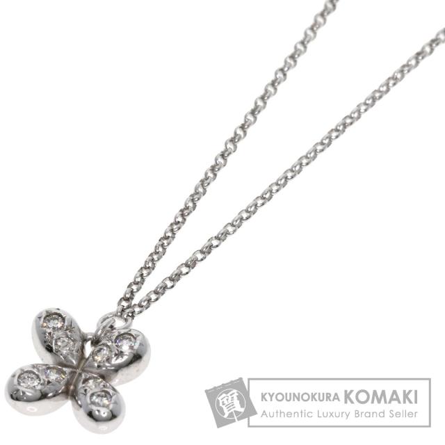 タサキ TASAKI  ダイヤモンド  ネックレス K18ホワイトゴールド レディース  中古の通販は