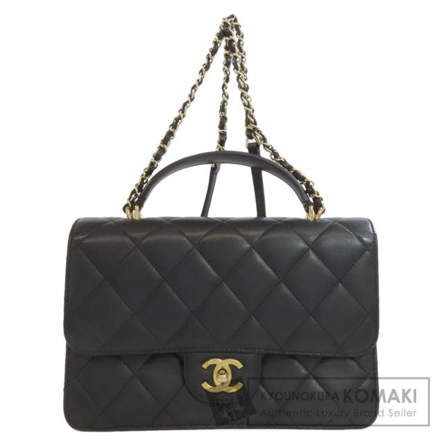 シャネル CHANEL  マトラッセ ゴールド金具 2WAY  ハンドバッグ ラムスキン レディース  中古