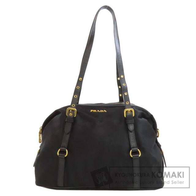 プラダ PRADA ロゴ ハンドバッグ ナイロン素材 レディース 中古 