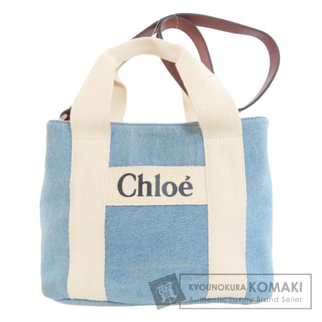 クロエ CHLOE  2WAY  ハンドバッグ デニム レディース  中古の通販は