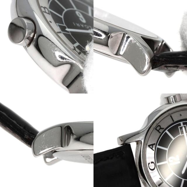 ブルガリ BVLGARI ST29S ソロテンポ 腕時計 ステンレススチール 革 レディース 中古_7