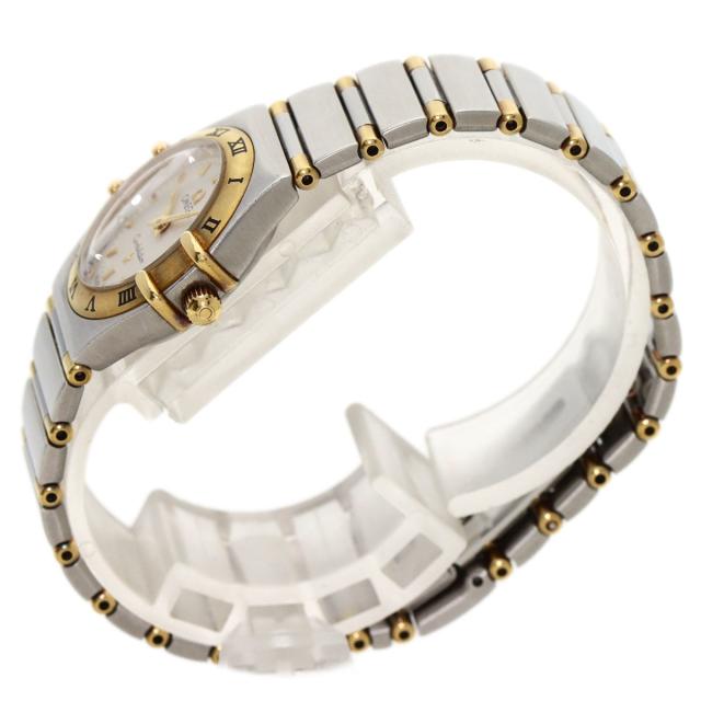 OMEGA オメガ コンステレーション フラットベゼル 腕時計 SS SSxK18YG  