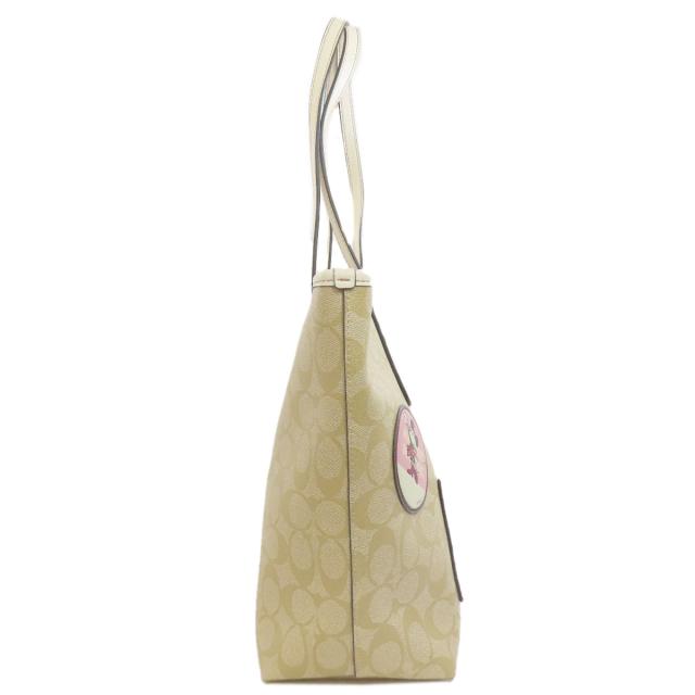 コーチ COACH F29358 ミッキーコラボ ディズニー トートバッグ PVC レディース 中古_3