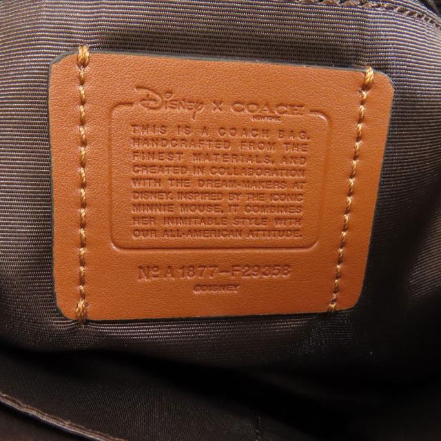 コーチ COACH F29358 ミッキーコラボ ディズニー トートバッグ PVC レディース 中古_6