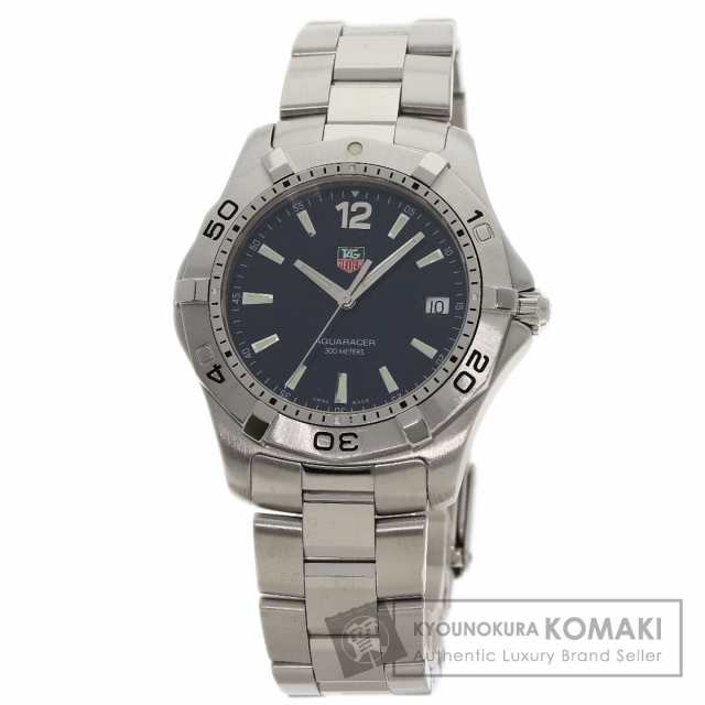 タグホイヤー TAG HEUER WAF1113 アクアレーサー 腕時計 ステンレススチール SS メンズ 中古