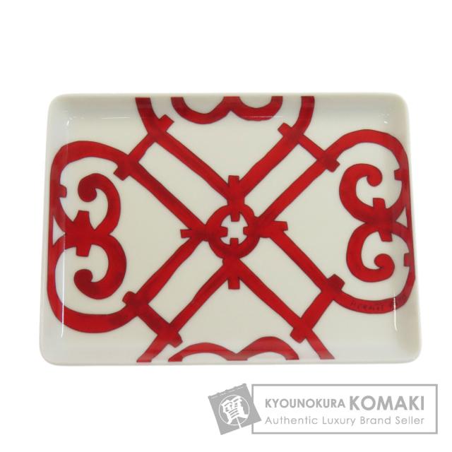 エルメス HERMES  ガダルキーヴィール トレーPM  皿 陶器 レディース  中古の通販は