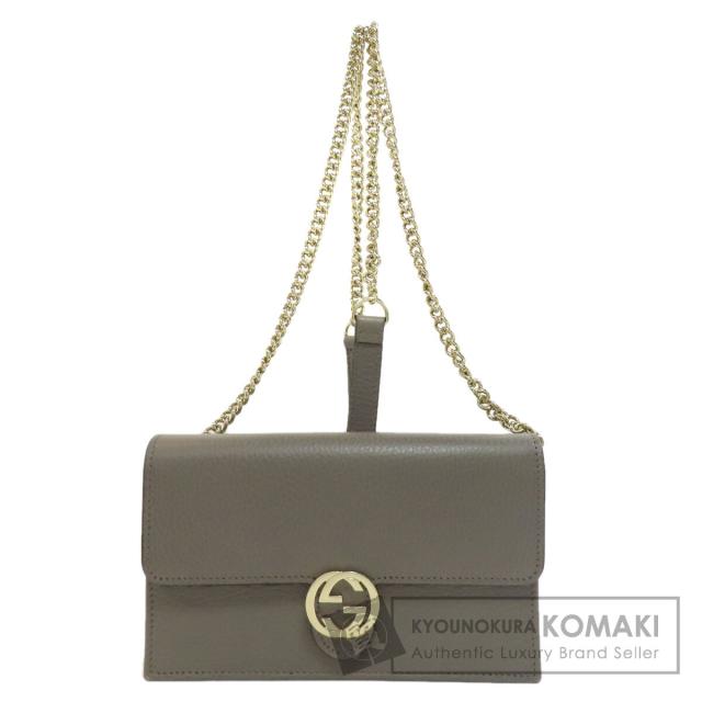 グッチ GUCCI 510314  アウトレット チェーンウォレット インターロッキングG  中古の通販は