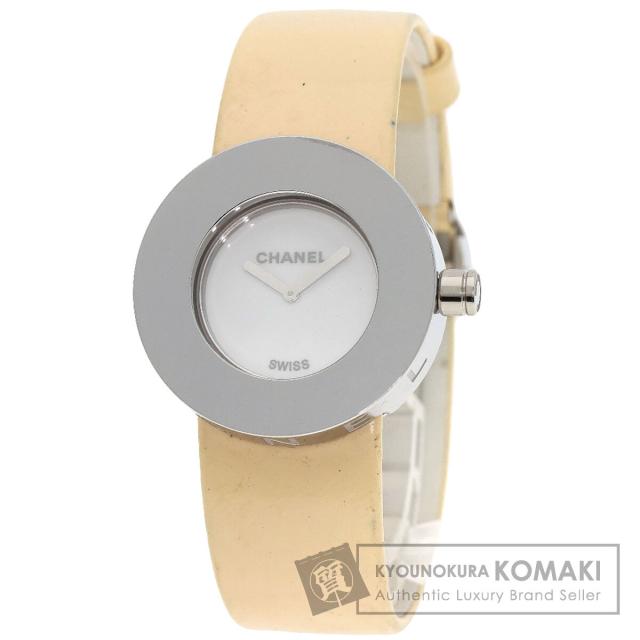 シャネル CHANEL H0580  ラ ロンド  腕時計 ステンレススチール エナメル   レディース  中古