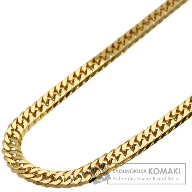 セレクトジュエリー SELECT JEWELRY  喜平 キヘイ W6面  ネックレス K18イエローゴールド     中古