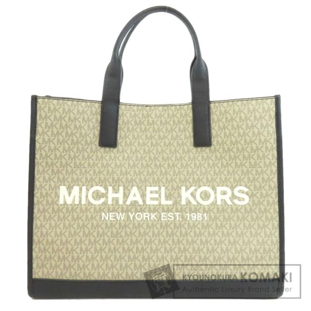 マイケルコース Michael Kors  MKシグネチャー  トートバッグ PVC レディース  中古