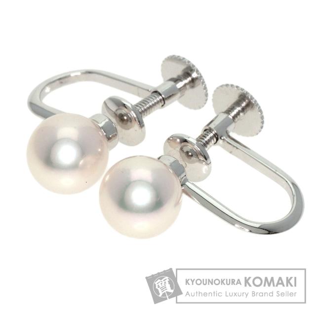 ポーラ POLA  アコヤパール 真珠  イヤリング K14ホワイトゴールド レディース  中古の通販は