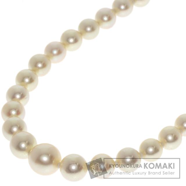 ミキモト MIKIMOTO パール 真珠 ネックレス 金属製 レディース 中古