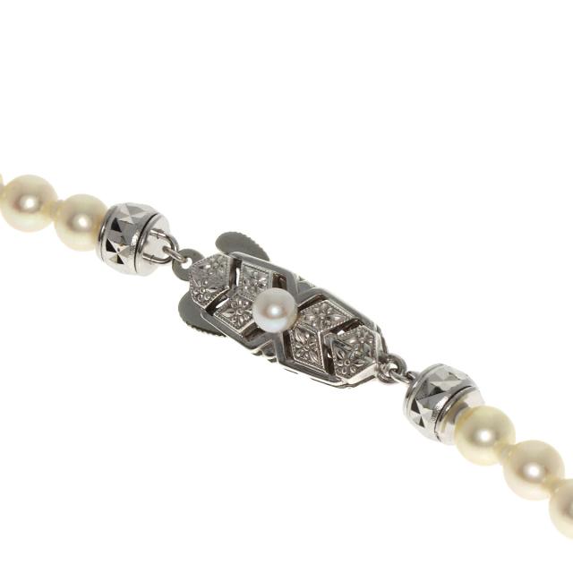 ミキモト MIKIMOTO パール 真珠 ネックレス 金属製 レディース 中古_3