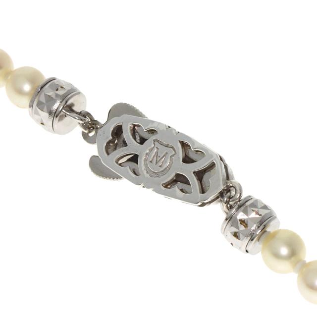 ミキモト MIKIMOTO パール 真珠 ネックレス 金属製 レディース 中古_4