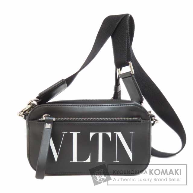バレンティノ VALENTINO ロゴ ショルダーバッグ レザー